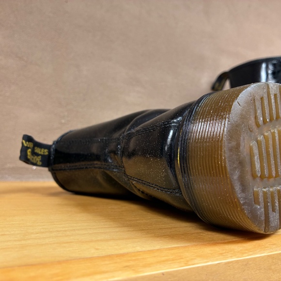 Custom Glossy Glitter Doc Martens 8 Women - Picture 7 of 8